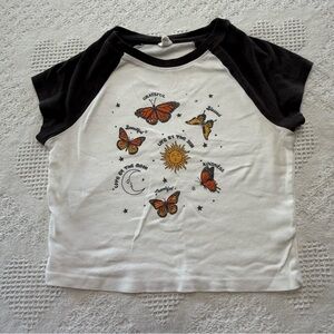 La Luna Graphic Baby Tee (M)